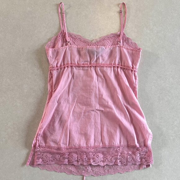 Vintage 2000s Lace Trim Camisole Cami ALT ASO Gabriella Montez - Picture 4 of 6